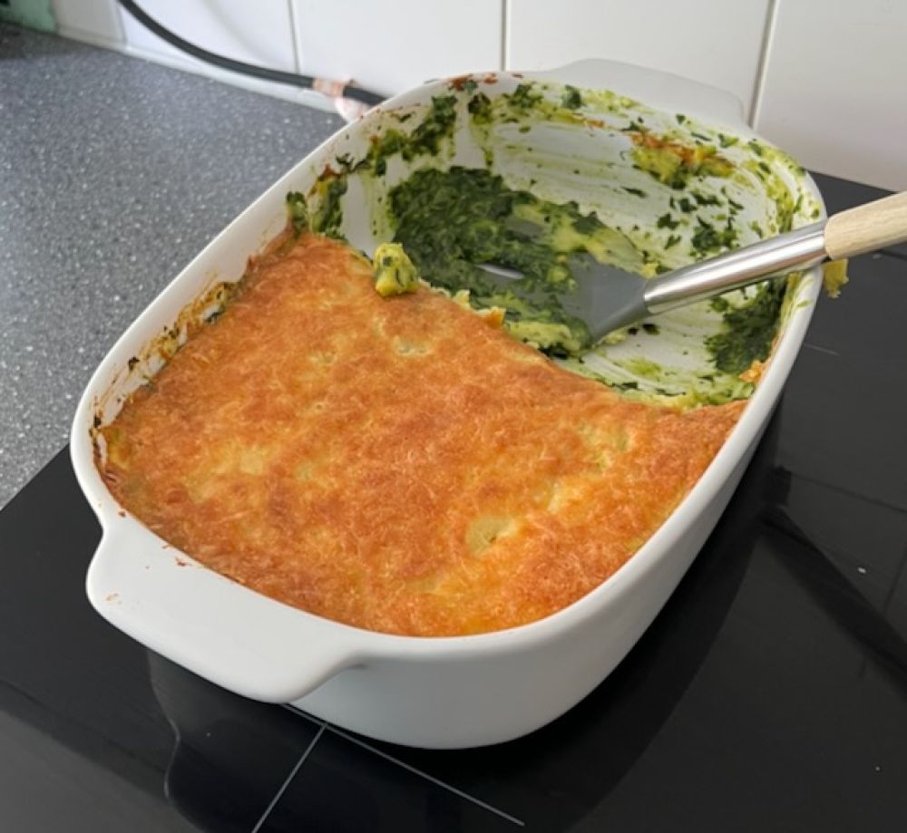 Spinazie ovenschotel